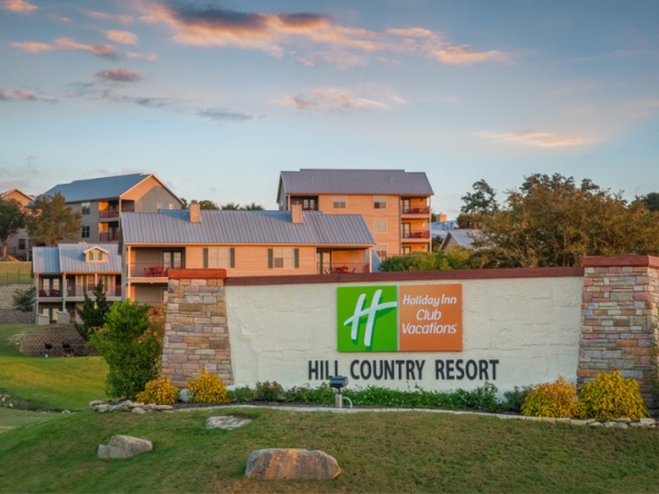 Hill Country Resort sign