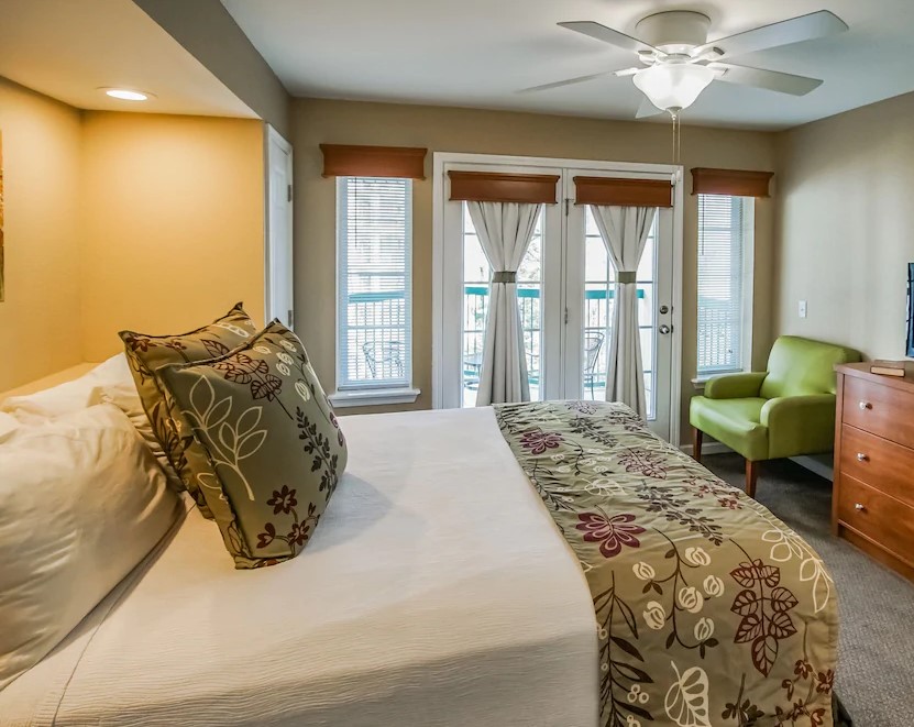 Bedroom With Balcony