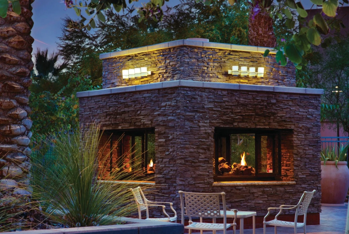 Marriott's Shadow Ridge - Enclaves firepit