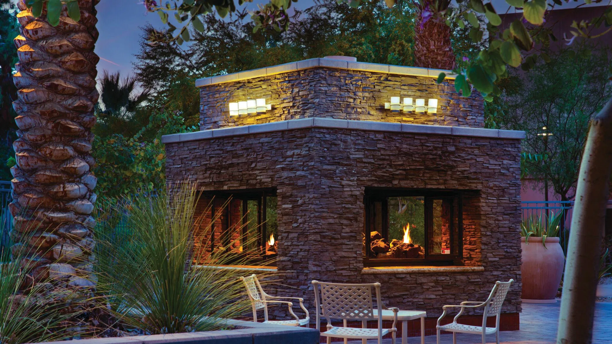 Marriott's Shadow Ridge - Enclaves firepit