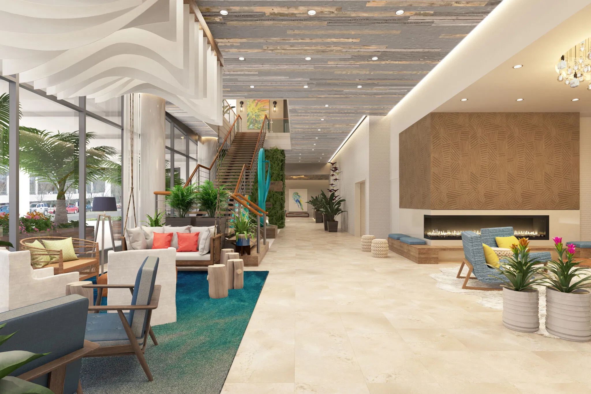 Margaritaville Vacation Club by Wyndham – Nashville lobby